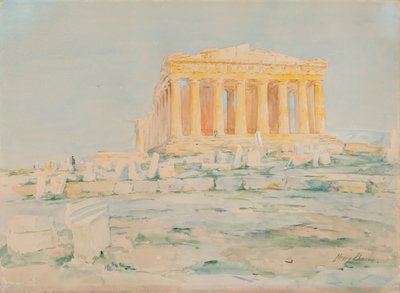 Parthenón, západní fasáda od Henry Bacon
