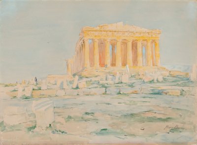 Parthenon, západní fasáda, n. d. od Henry Bacon