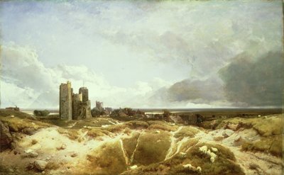 Hrad Orford, 1856 od Henry Bright