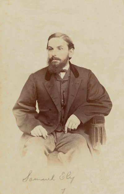 Carte-de-visite portrét Samuela Elyho, 1862-1869. od Henry C. Phillips