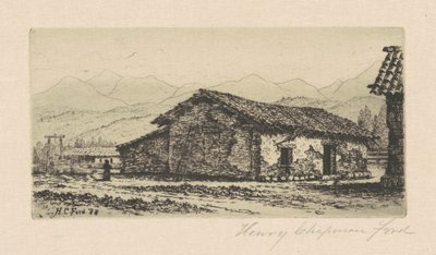 Adobe House, 1888. od Henry Chapman Ford