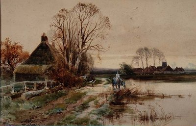 Poblíž Reedham, Norfolk od Henry Charles Fox