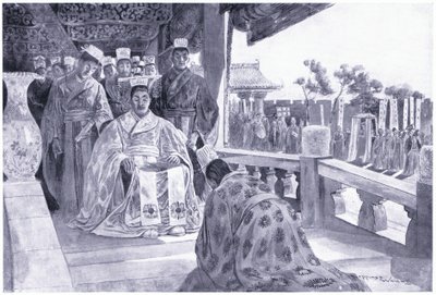 Han Yu představuje svůj památník od Henry Charles Seppings Wright
