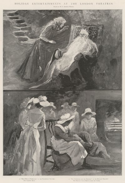 Prázdninová zábava v londýnských divadlech od Henry Charles Seppings Wright