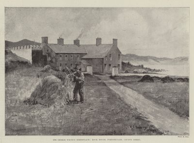 Rodný dům sira George Whitea, Rock House, Portstewart, hrabství Derry od Henry Charles Seppings Wright