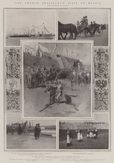Návštěva francouzského prezidenta v Rusku od Henry Charles Seppings Wright