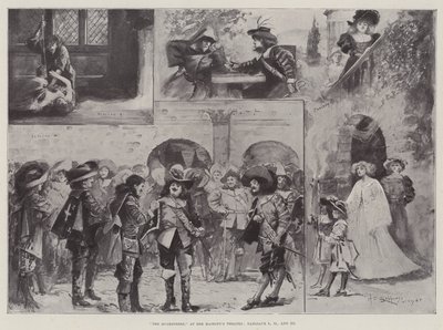Mušketýři, v Divadle Jejího Veličenstva, Tableaux I, II a III od Henry Charles Seppings Wright