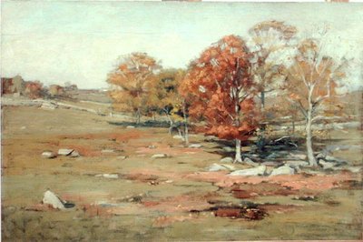 Podzimní krajina od Henry Cook White