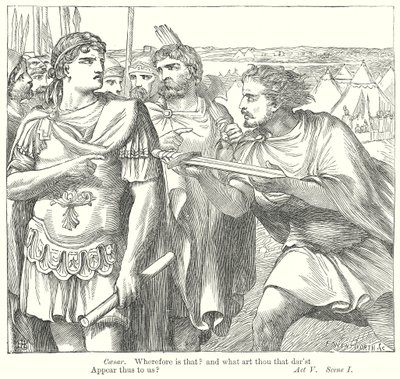 Antonius a Kleopatra (rytina) od Henry Courtney (after) Selous