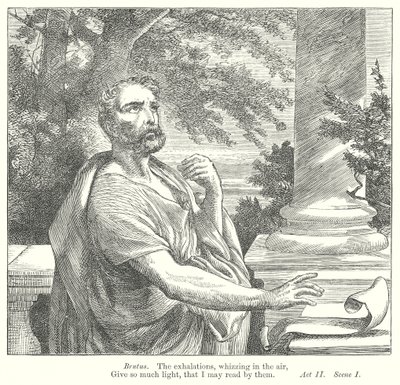 Julius Caesar (rytina) od Henry Courtney (after) Selous