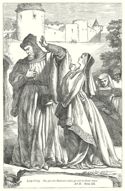 Král Jindřich IV., část II (rytina) od Henry Courtney (after) Selous