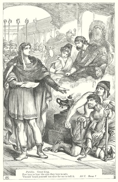 Perikles (rytina) od Henry Courtney (after) Selous