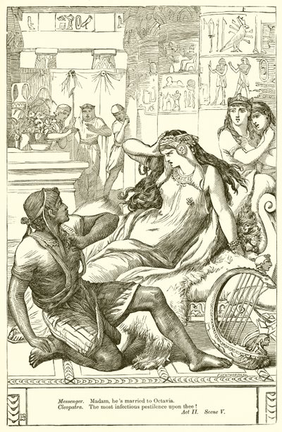 Antonius a Kleopatra od Henry Courtney Selous
