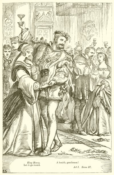 Král Jindřich VIII od Henry Courtney Selous