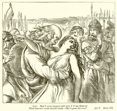 král Lear od Henry Courtney Selous