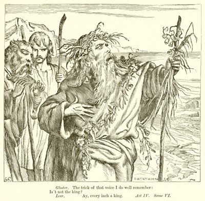král Lear od Henry Courtney Selous
