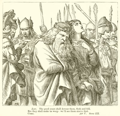 král Lear od Henry Courtney Selous