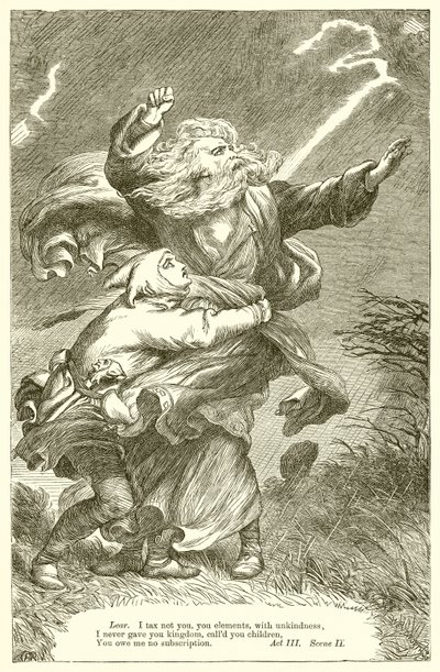 král Lear od Henry Courtney Selous