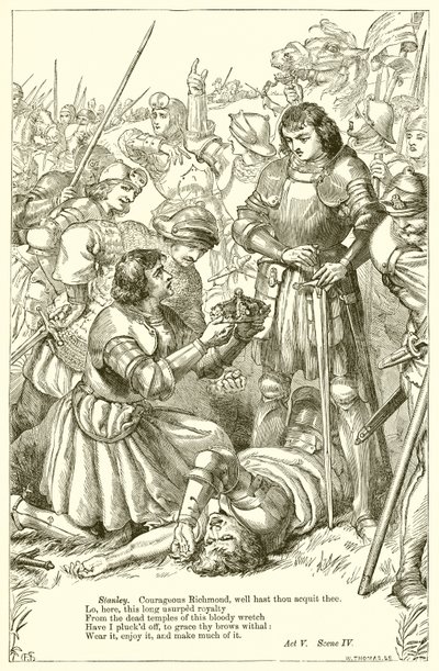 Král Richard III od Henry Courtney Selous