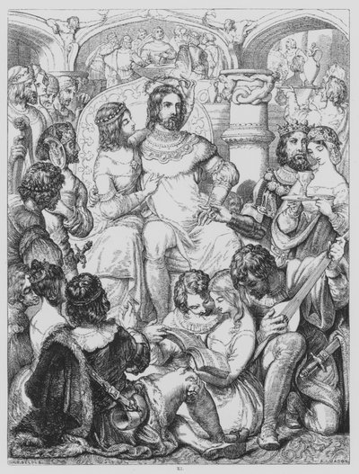 John Milton, L? Allegro od Henry Courtney after Selous