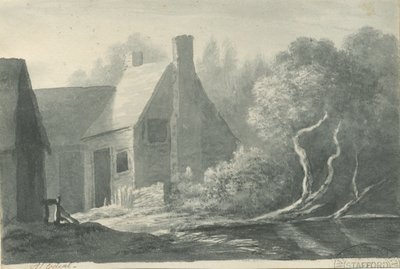 Lichfield - Edial: sépie lavírovaná kresba, nd [1788-1855] (kresba) od Henry Curzon Allport