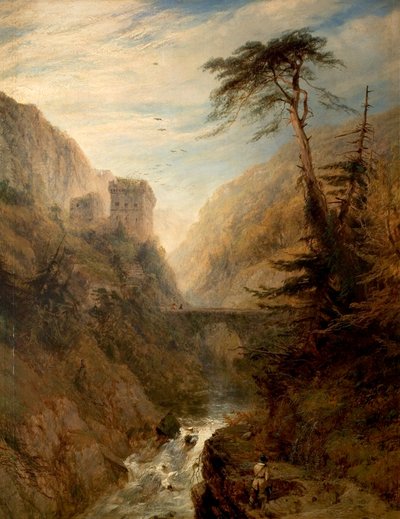 A Derbyshire Dale, 1849 od Henry Dawson