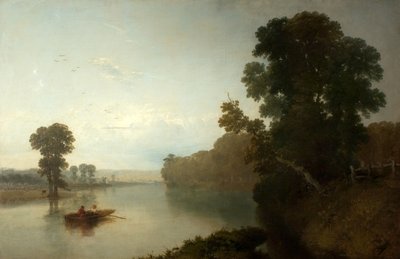 Řeka Trent ve Wilfordu od Henry Dawson