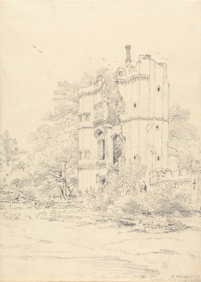 Nether Hall, Essex od Henry Edridge