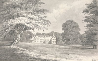 Oakley Hall od Henry Edridge