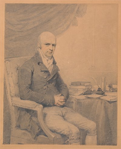 Portrét Thomase Estcourta, Esq., z Estcourtu od Henry Edridge