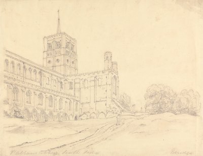 Abbey sv. Albana od Henry Edridge