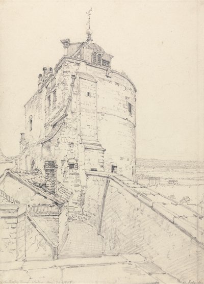 Věž zákazu vycházení, Windsor od Henry Edridge