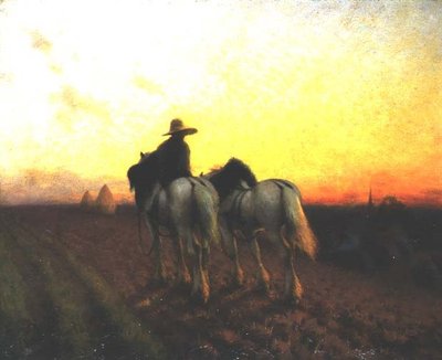 Návrat při západu slunce od Henry Edward Detmold