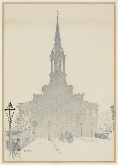 Christ Church, Acton Square od Henry Edward Tidmarsh