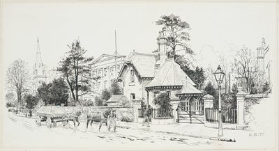 Didsbury Wesleyan College od Henry Edward Tidmarsh