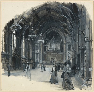 Velká síň, radnice od Henry Edward Tidmarsh