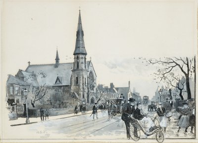 Longsight Wesleyan Chapel od Henry Edward Tidmarsh
