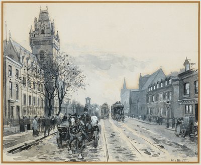 Nichollova nemocnice, Hyde Road od Henry Edward Tidmarsh