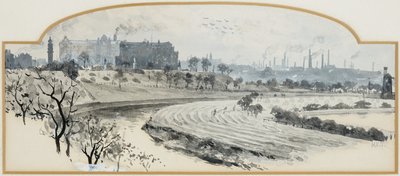 Peel Park a Pendleton z Crescentu od Henry Edward Tidmarsh