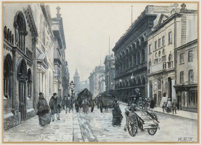 Peter Street, The Free Trade Hall od Henry Edward Tidmarsh