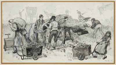 Prodej koksu v plynárně od Henry Edward Tidmarsh