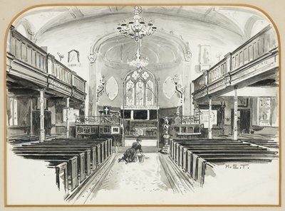 Kostel sv. Jana, Deansgate od Henry Edward Tidmarsh