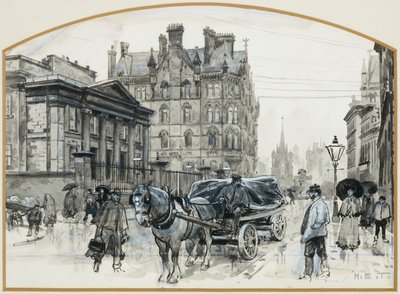 Dům setkání přátel, Mount Street od Henry Edward Tidmarsh
