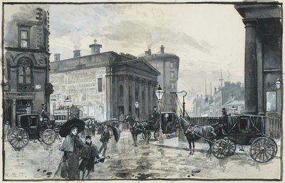 Koncertní síň gentlemanů, Peter Street od Henry Edward Tidmarsh