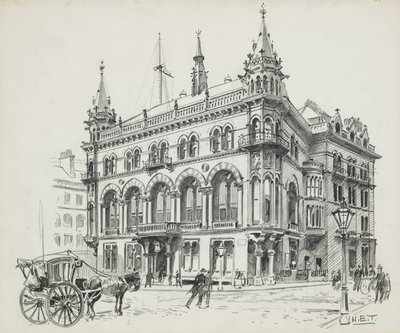 Reform Club, King Street od Henry Edward Tidmarsh