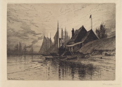 New York Harbour od Henry Farrer