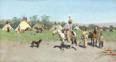 In Pasttures New, 1895 od Henry Francois Farny