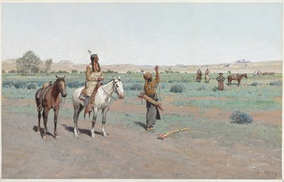 Znamení míru, 1898 od Henry Francois Farny