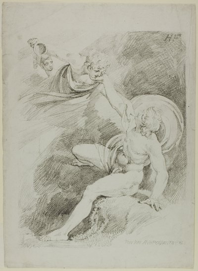 Nebeský Ganymede od Johann Heinrich Füssli