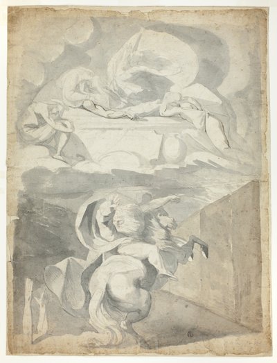 Odin v podsvětí od Johann Heinrich Füssli